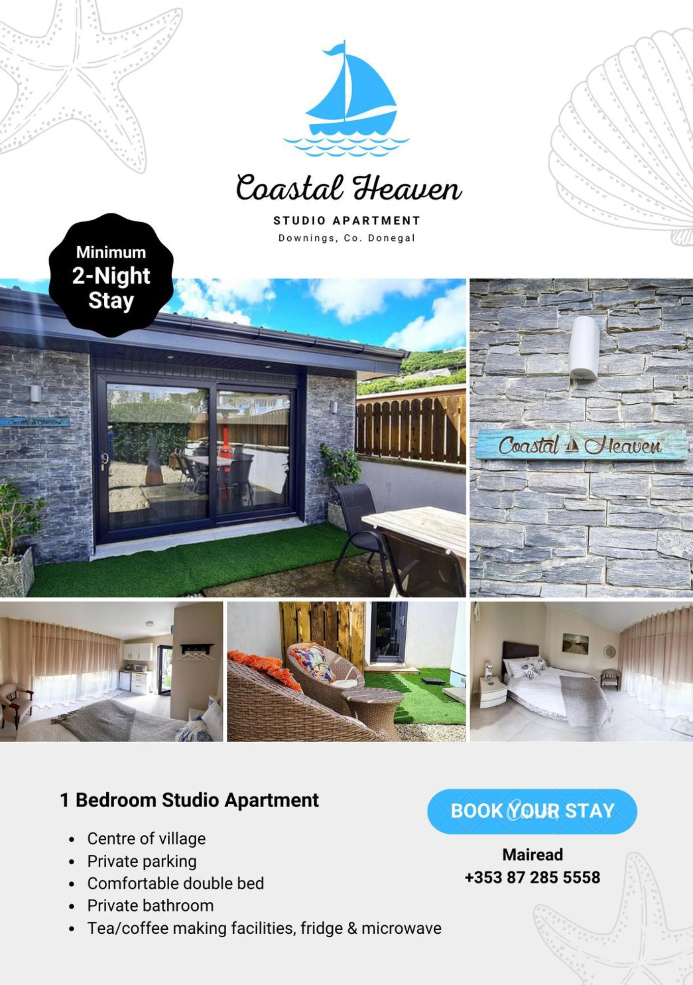 Apartament Coastal Heaven Downings Zewnętrze zdjęcie